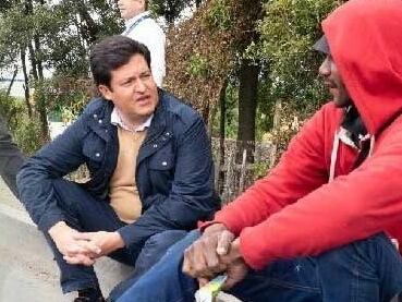 Procurador delegado para los derechos humanos en la frontera con Ecuador. Foto: Procuraduría