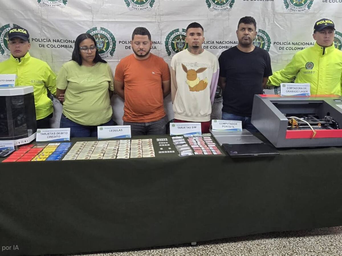 Cae en Barranquilla banda que falsificaba cédulas y huellas digitales