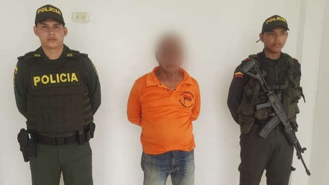 La detención se adelantó en el sector conocido como el Puerto de Los Johnson en el municipio de El Peñón, sur de Bolívar