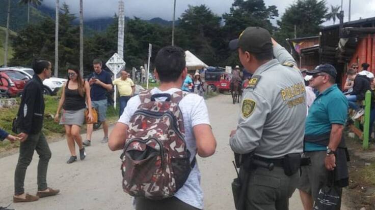 El teniente coronel Julio Hurtado, comandante para la Seguridad Ciudadana del Departamento