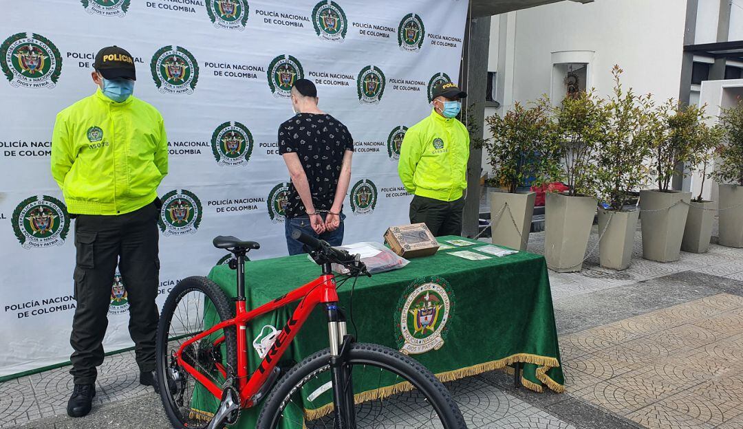 Capturado en Manizales