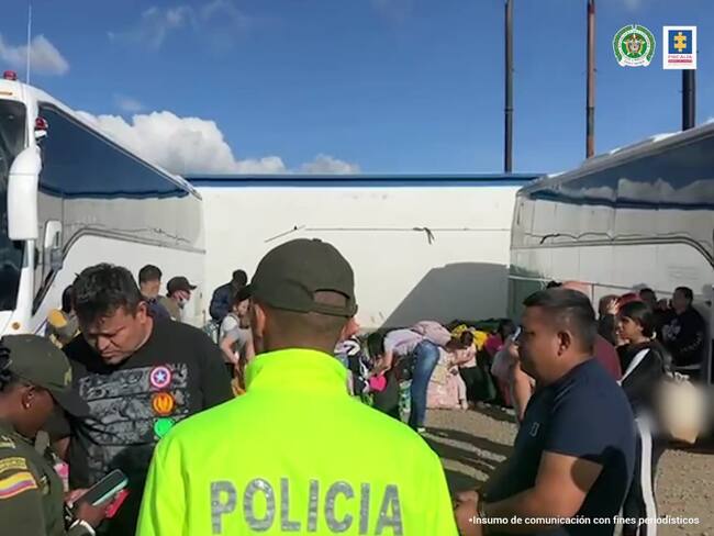 Desmantelada red de tráfico de migrantes en zona de frontera