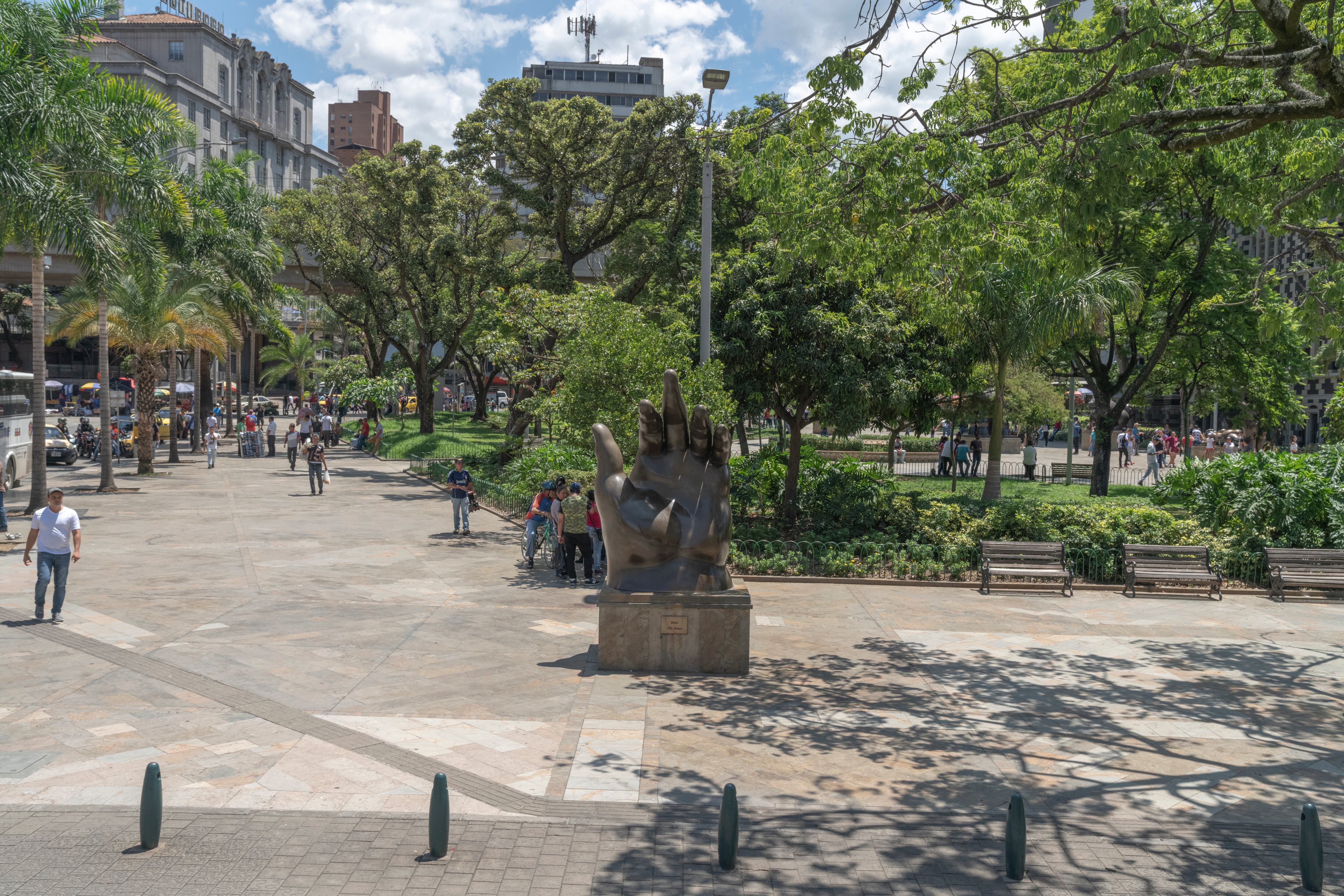 Plaza Botero, imagen de referencia. Foto: (Colprensa-Secretaría de Cultura).