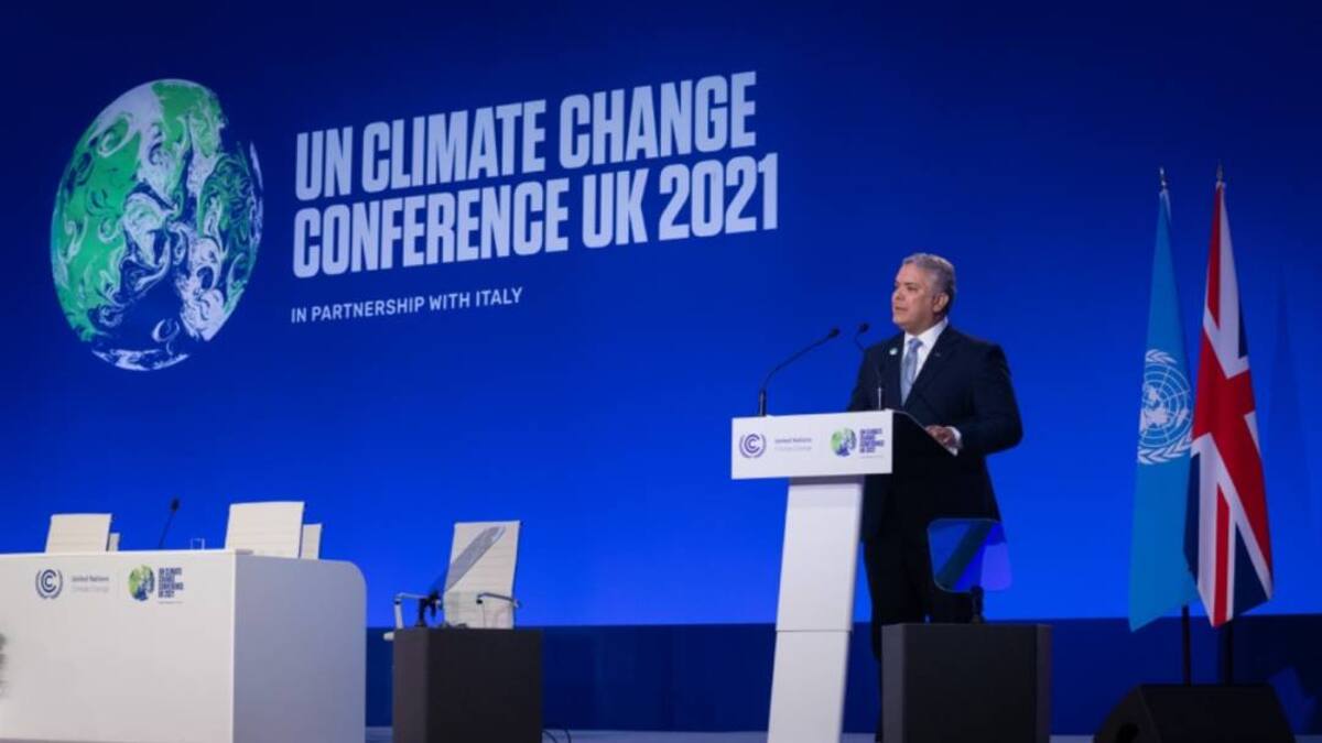 Duque pide a COP que tome a Colombia como ejemplo en compromisos ambientales