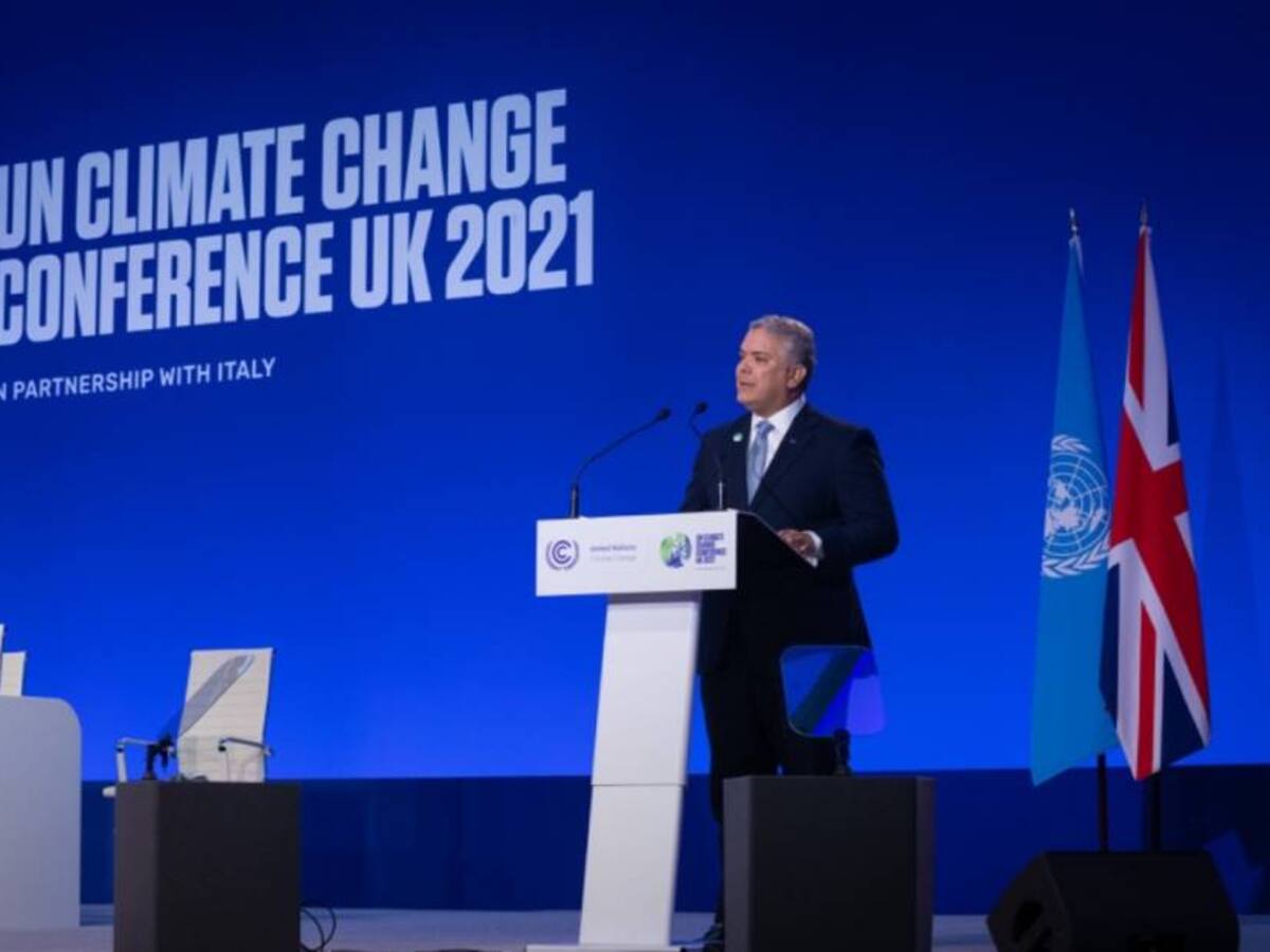 Duque pide a COP que tome a Colombia como ejemplo en compromisos ambientales