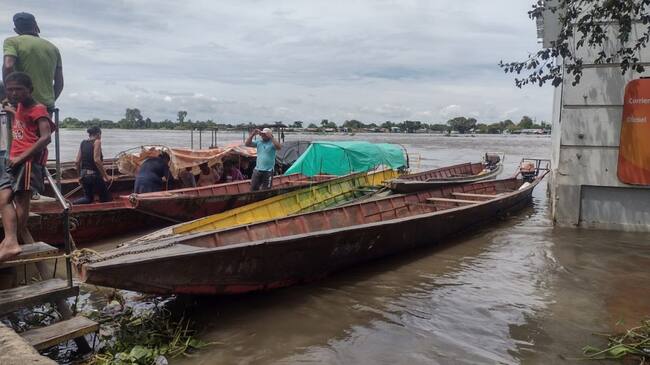 El hecho genera pérdidas en cultivos de pancoger y animales de corral