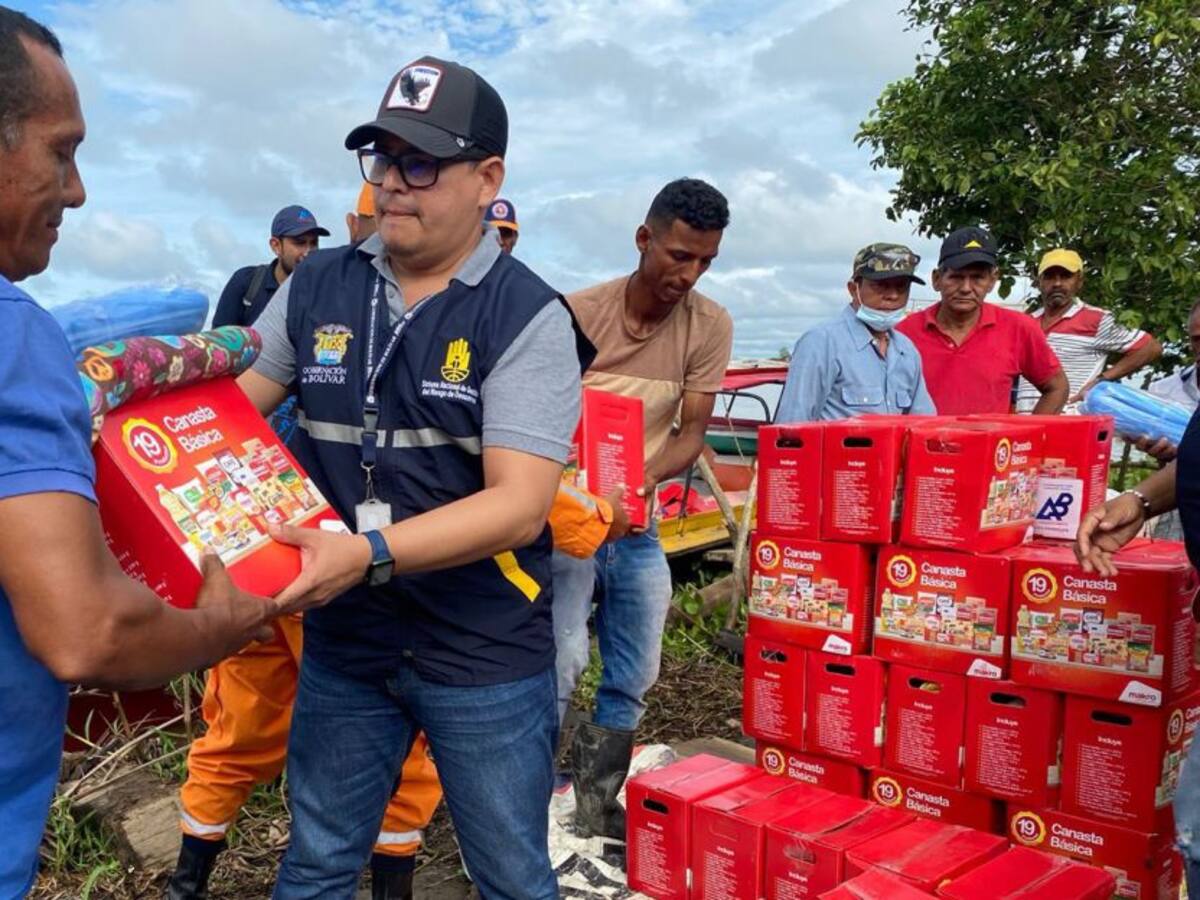 Nuevas ayudas para 1.500 familias damnificadas en Bolívar