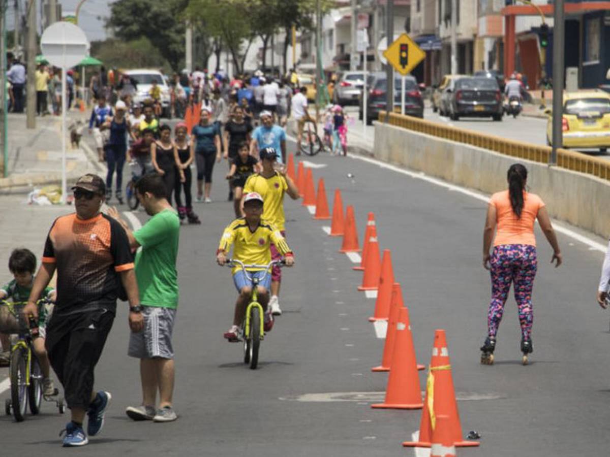 Recreovía se suspende dos domingos por Ferias y Fiestas en Bucaramanga