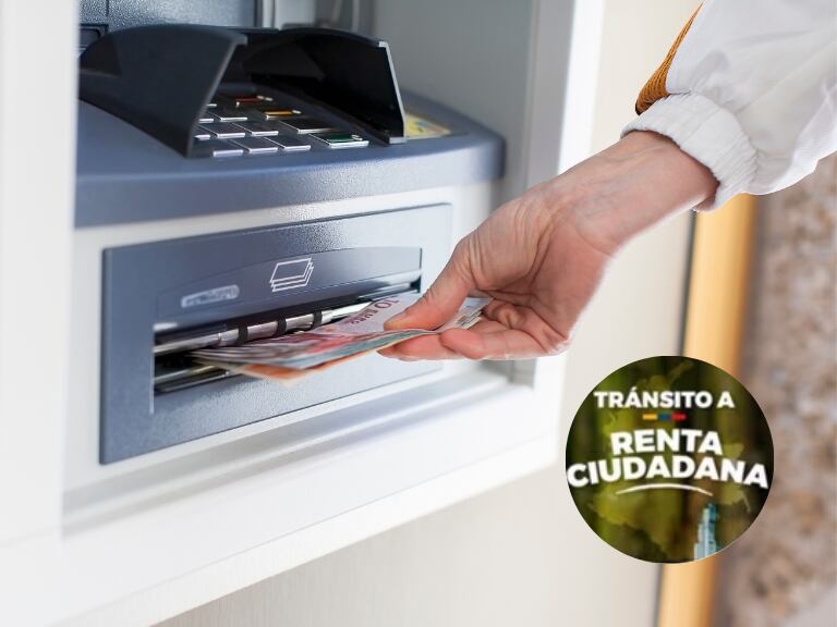Cuánto cobran por hacer el retiro de Tránsito a Renta Ciudadana en cajero automático - Getty Images y Colprensa