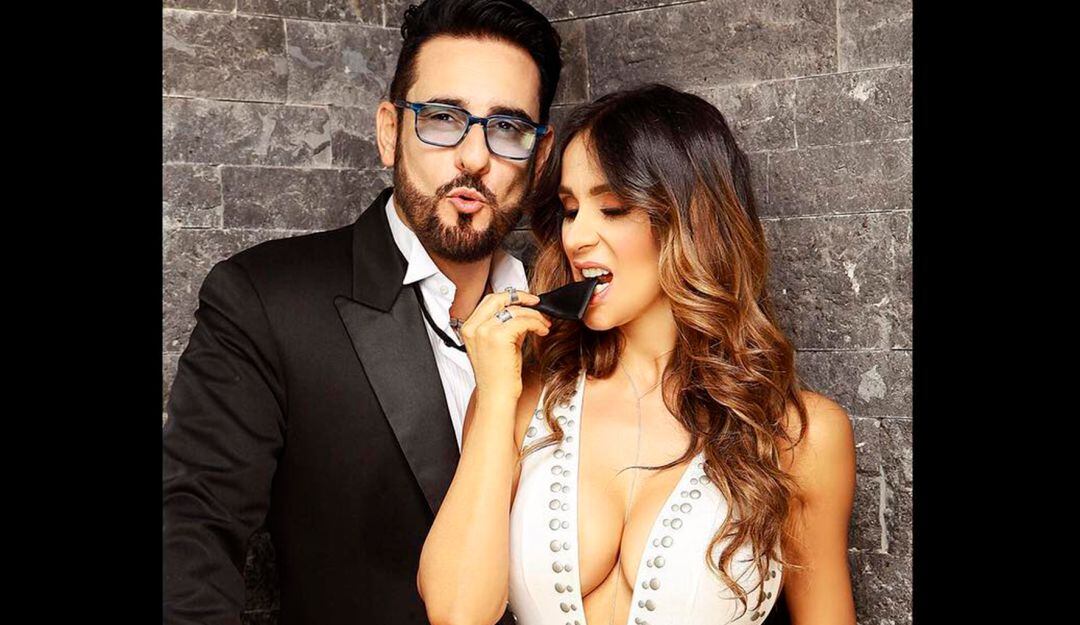 Miguel Varoni y Catherine Siachoque