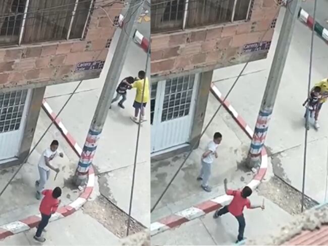 Alcalde de Soacha reacciona a video de dos niños que estaban jugando con cuchillos: ¿Qué fue lo que dijo?