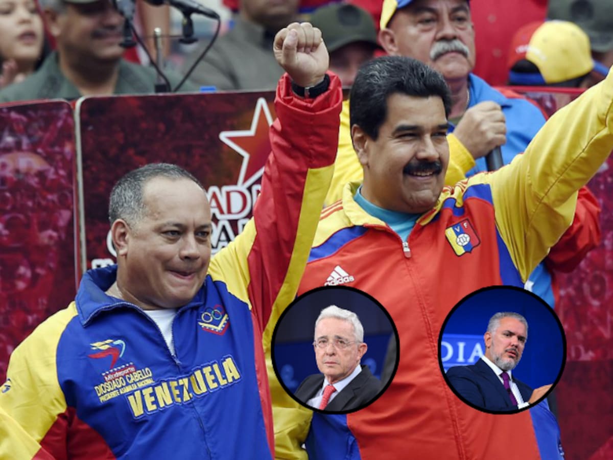 Uribe responde a las amenazas de Diosdado Cabello: “Es un timador e invasor de Colombia”