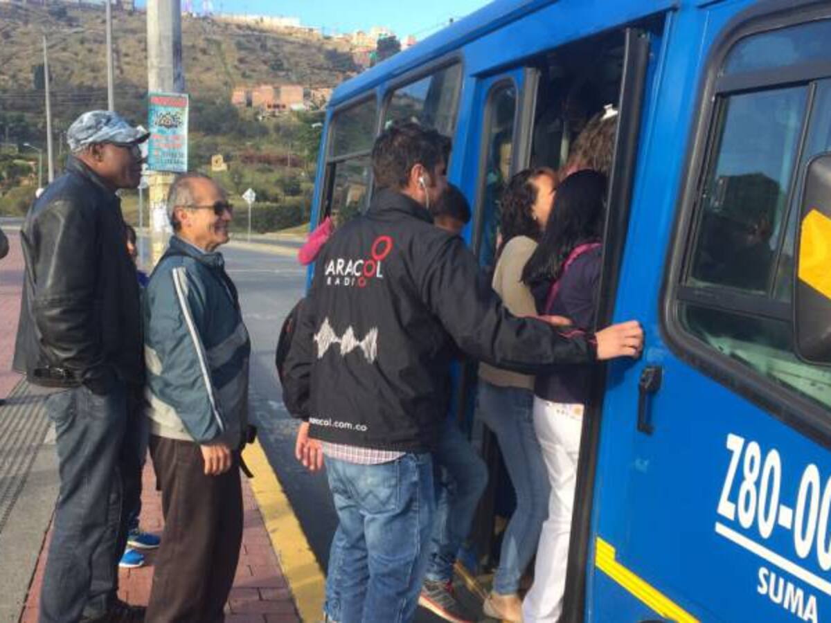 En los zapatos de un habitante de Ciudad Bolívar para acceder a un transporte