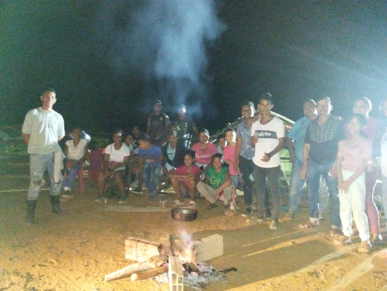 39 familias indígenas piden reubicación por falta de ayudas humanitarias tras erupción de volcán en Urabá. Suministrada.