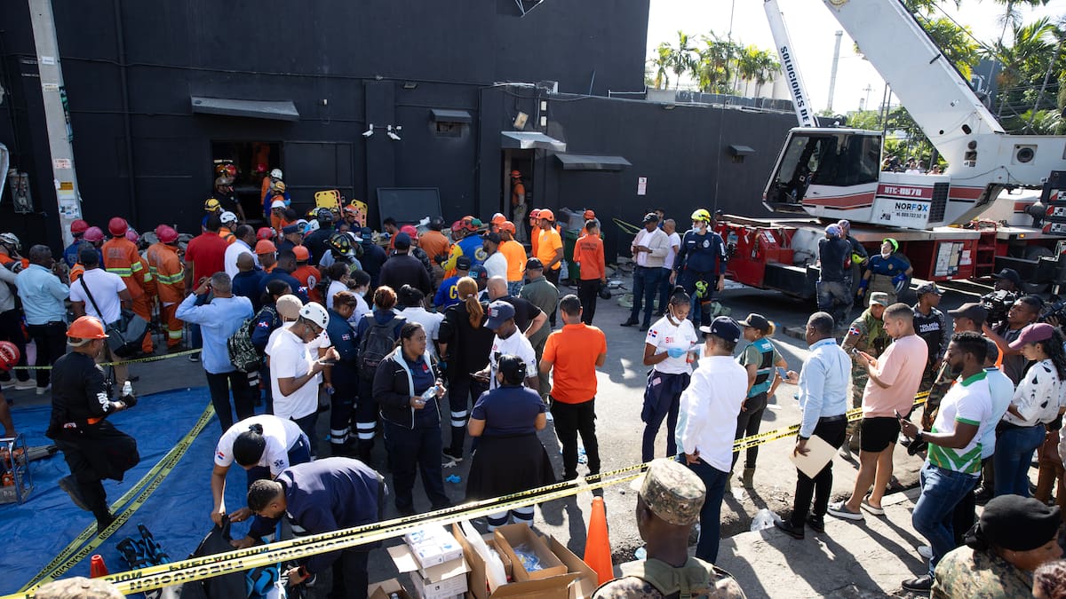 Derrumbe en República Dominicana: colapso de discoteca deja 79 muertos