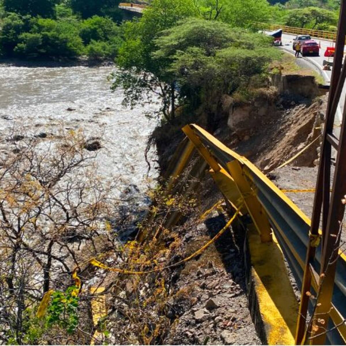 Estas son las obras con las que Invías busca frenar la socavación en la vía Bucaramanga-Bogotá