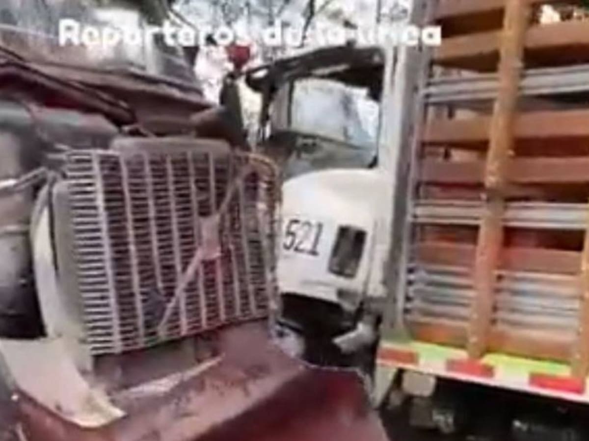 Un camión perdió el control y arrolló cinco vehículos en La Pintada