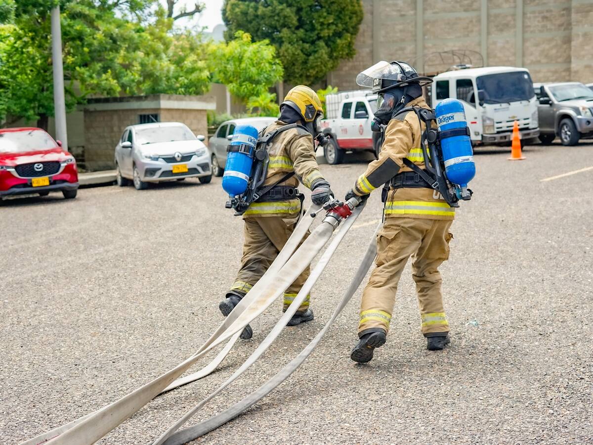 233 emergencias durante junio fueron atendidas por Bomberos de Cartagena