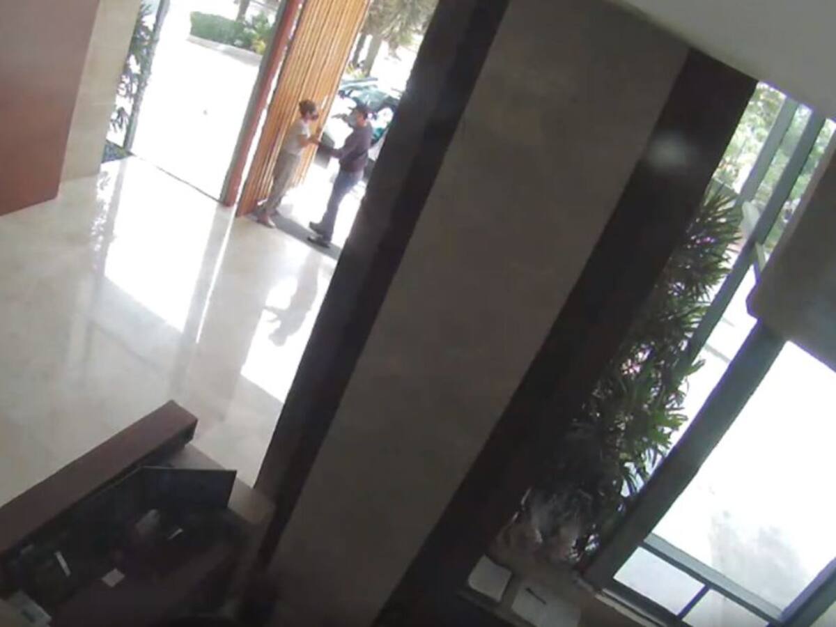 Atracan a una mujer en el lobby de un exclusivo edificio en Bocagrande