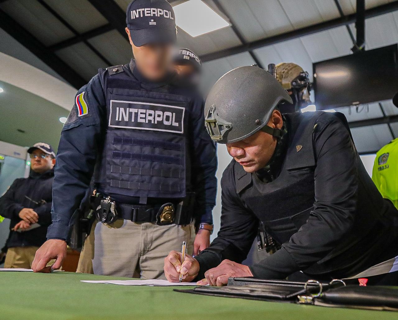 Extradición de alias 'Pipe Tuluá'. Foto: Policía Nacional