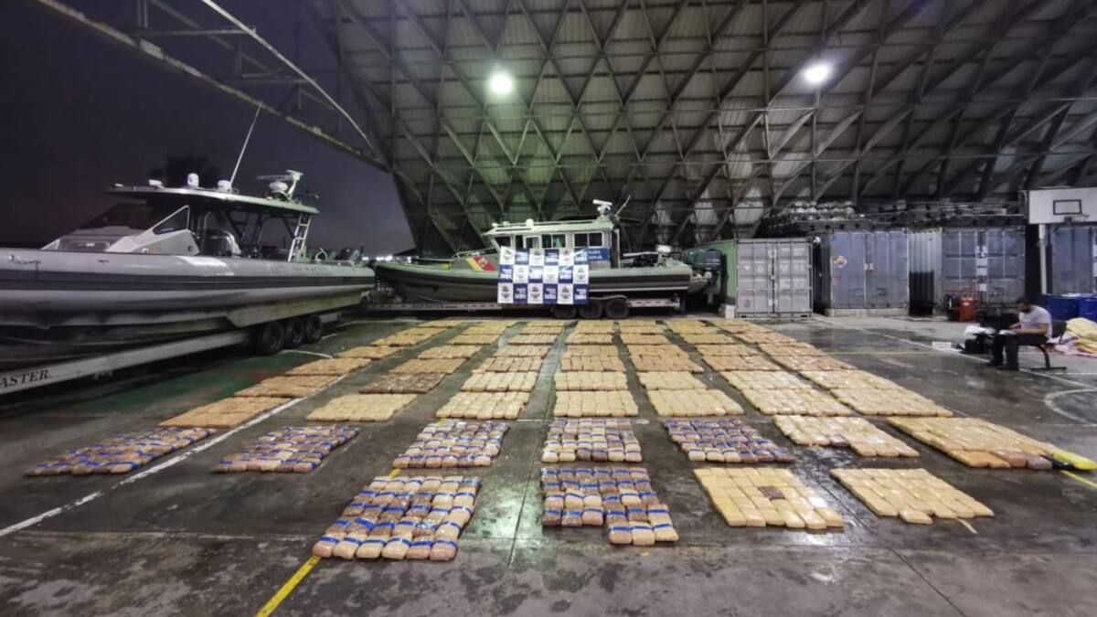 Tonelada y media de marihuana fue incautada en el Pacífico vallecaucano