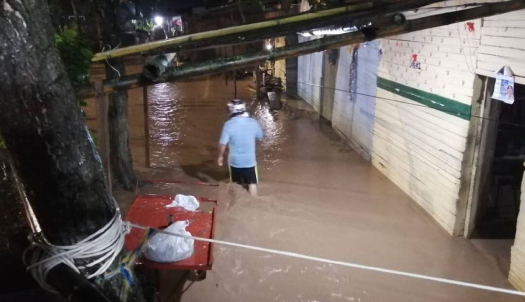 Emergencias en Neiva por fuertes lluvias.