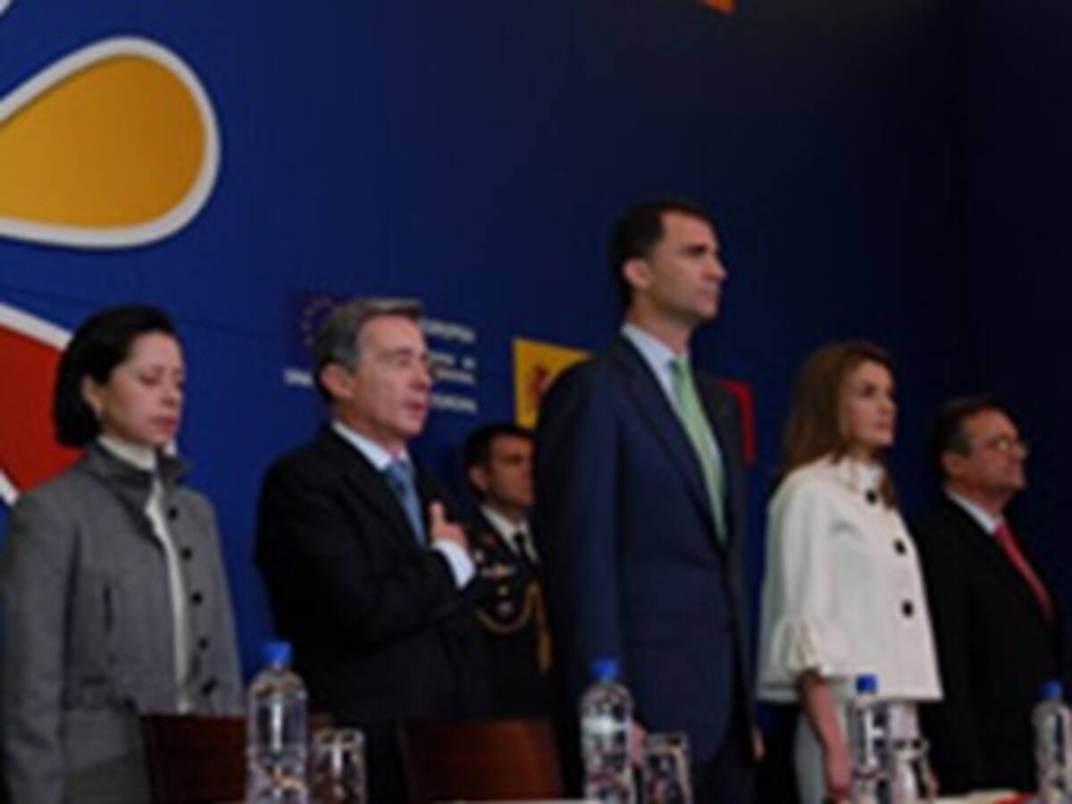 El Príncipe de Asturias reconoce el potencial de Colombia para la inversión privada