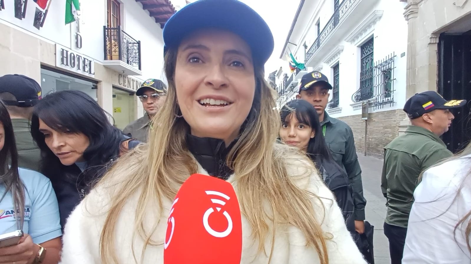 Paloma Valencia en Tunja