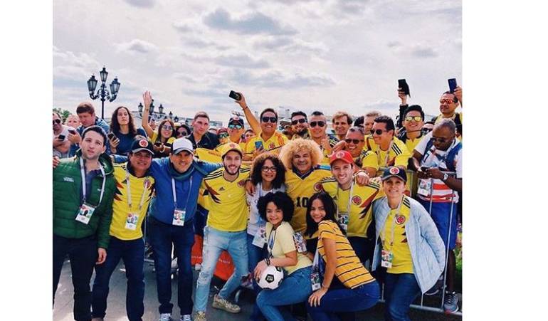 Colombianos en Rusia