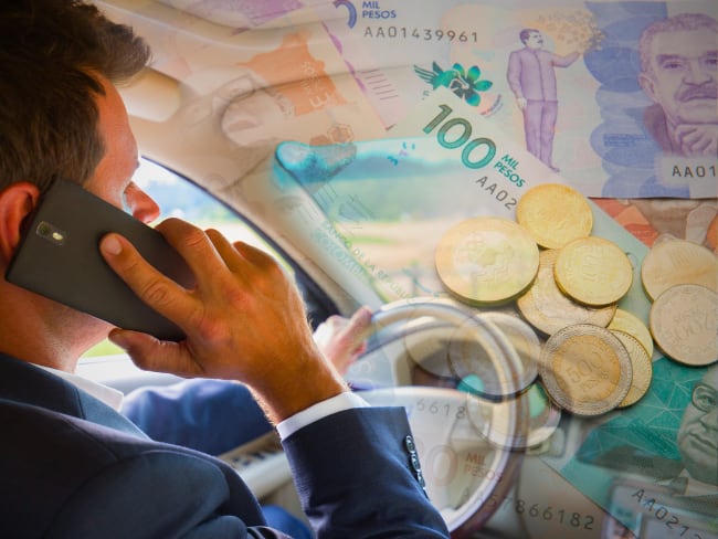 ¿Le pueden poner multa por usar el celular en un semáforo en rojo? Infracción más de $600.000 pesos