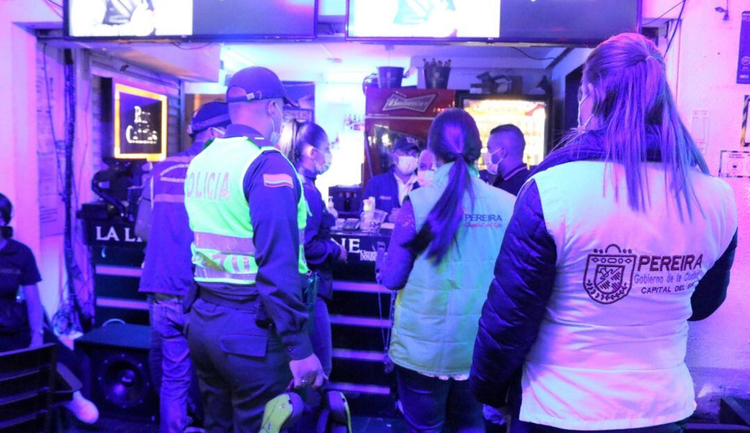 Operativos de control en Pereira