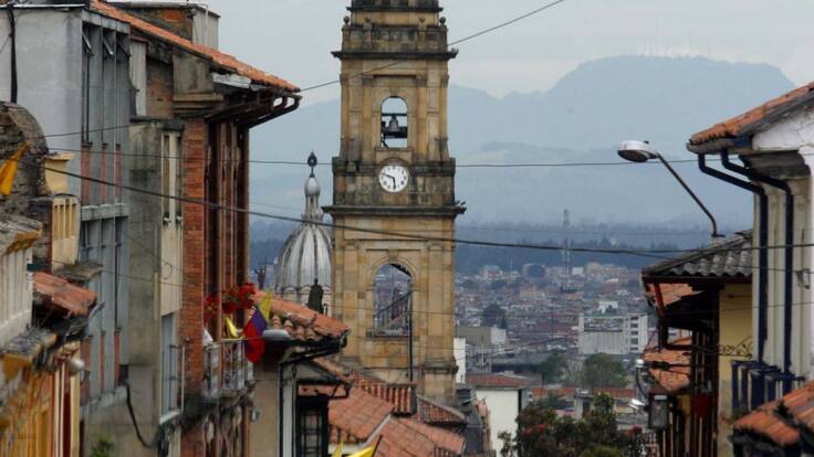 Cielo abierto en los restaurantes de La Candelaria