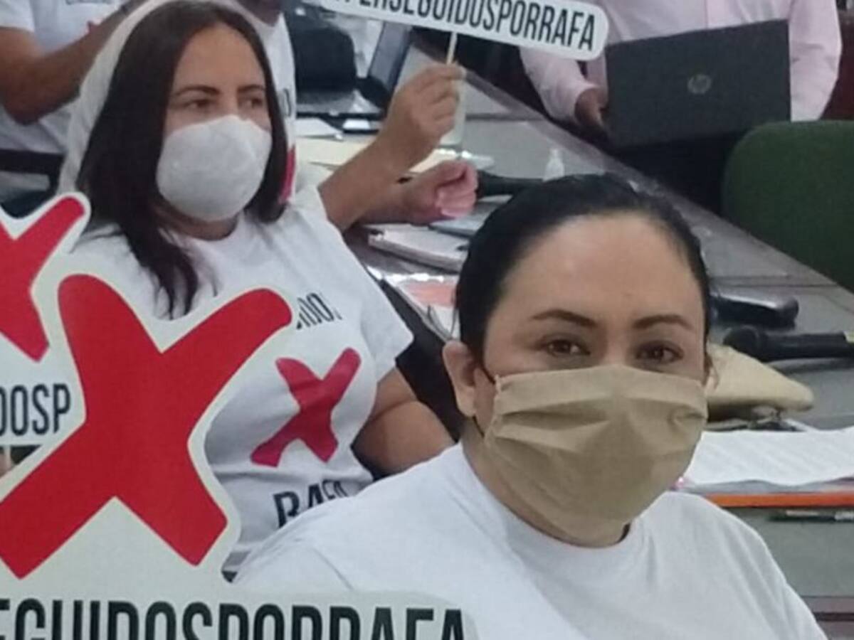 Diputados del Magdalena protestan por presuntas amenazas