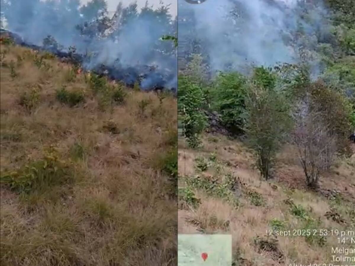 Incendio en Nilo, Cundinamarca, pone en riesgo a comunidades, fuentes hídricas y ecosistemas