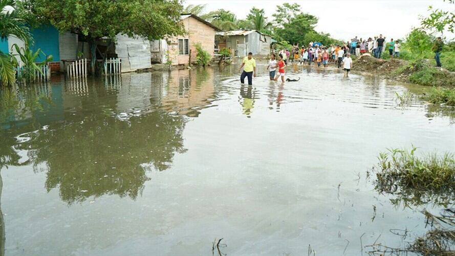 Inundaciones en Córdoba. Foto: Cortesía