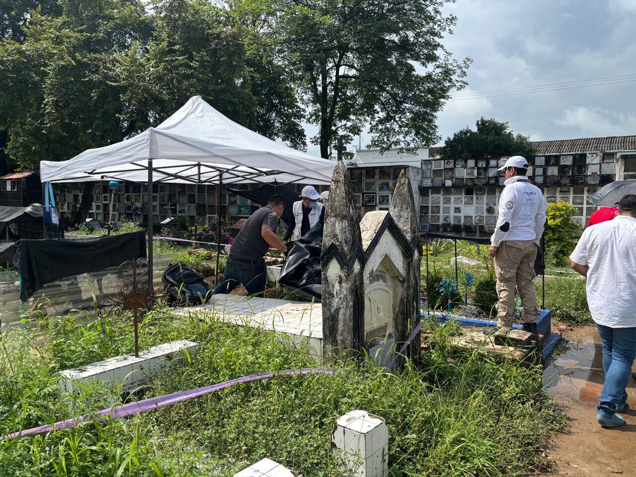 Se realizó un exhaustivo recorrido para verificar las condiciones. Foto UBDP Neiva.