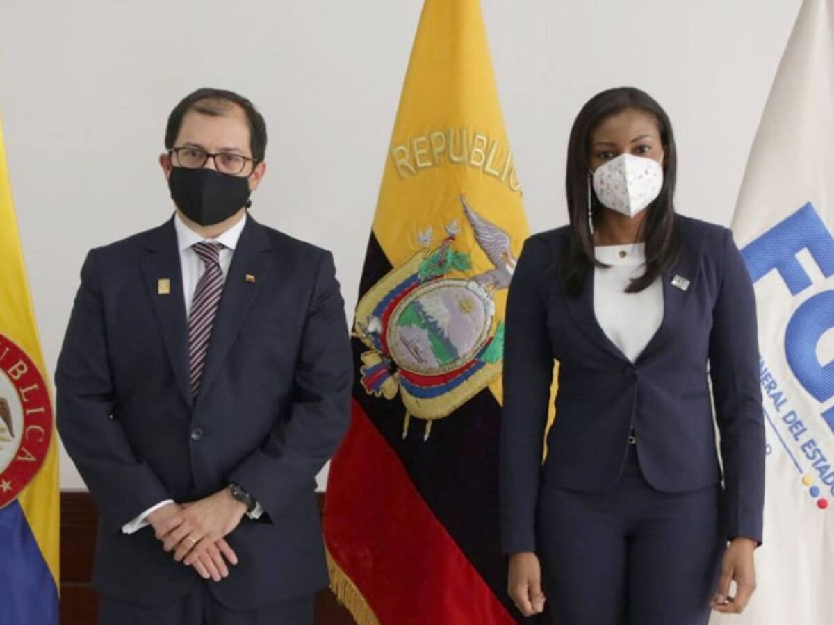 Fiscales de Iberoamérica respaldan a Colombia y Ecuador