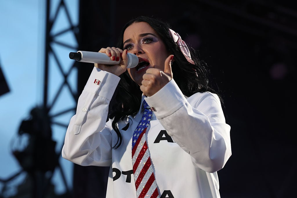 Katy Perry performing during the Blenheim Palace Festival at Blenheim Palace, W Wednesday July 1, 2026. (Photo by Chris Radburn/PA Images via Getty Images)