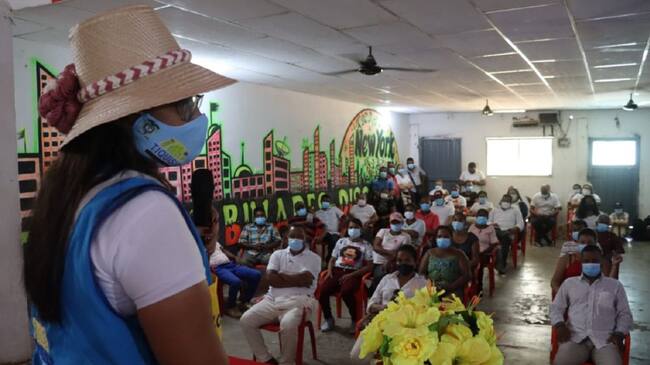 Esta población está ubicada en zona rural del municipio de Tiquisio