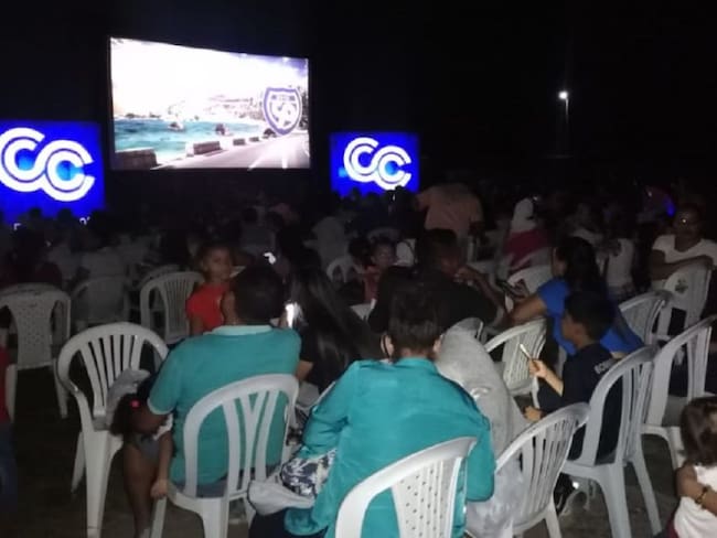 El cine llegó a Santa Rosa del Sur – Bolívar, gracias a la Ruta 90