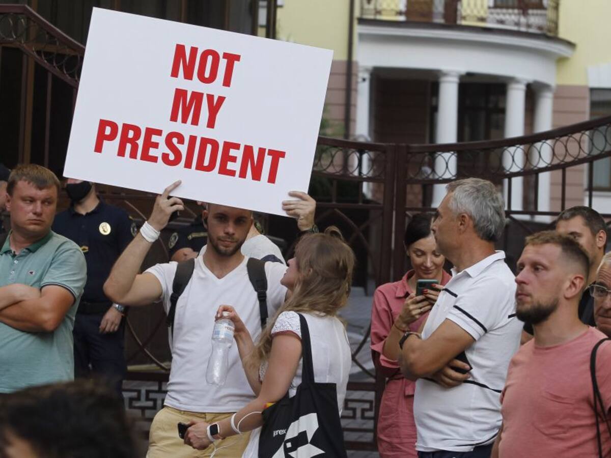 Denuncian fraude electoral en Bielorrusia