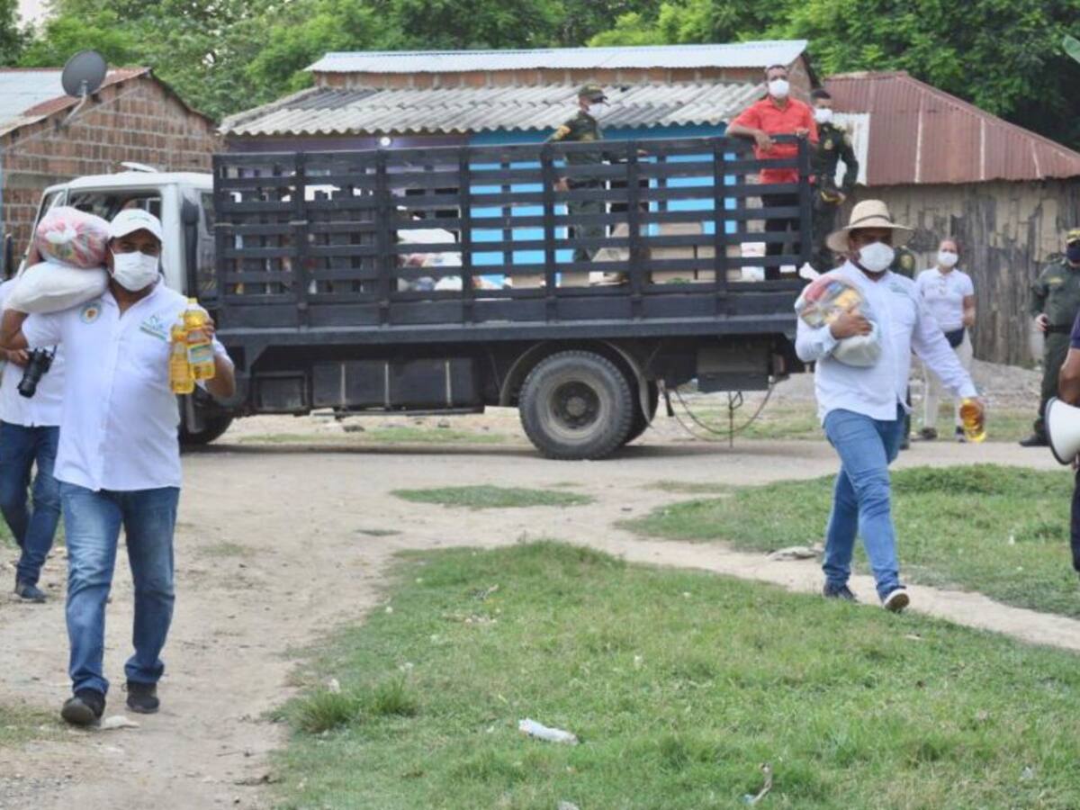 Cifra de ayudas entregadas en Magangué- Bolívar asciende a 20 mil