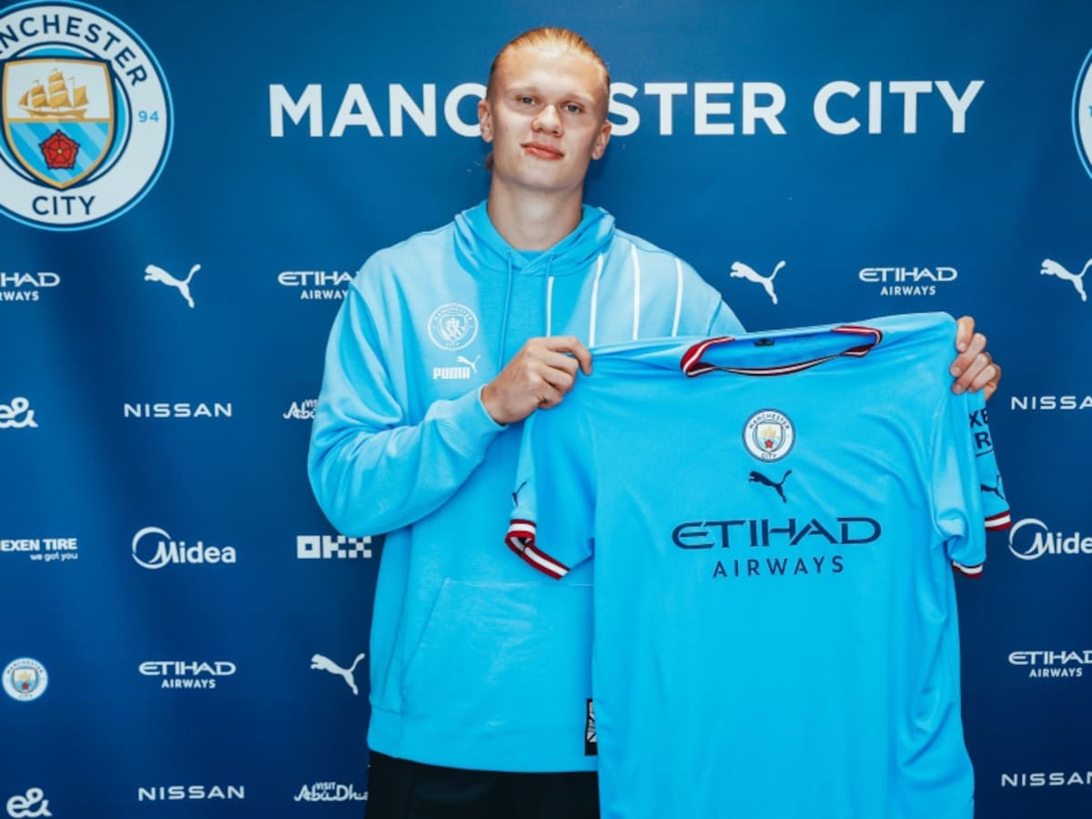 Manchester City confirmó el fichaje de Erling Haaland