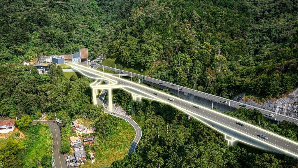 Este es el túnel de Colombia donde es prohibido el tránsito de motos ¿Por qué?: Mide más de 8 km / cortesía Grupo ARGOS