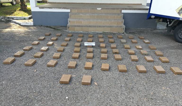 Cargamento de coca incautado en el Tolima 