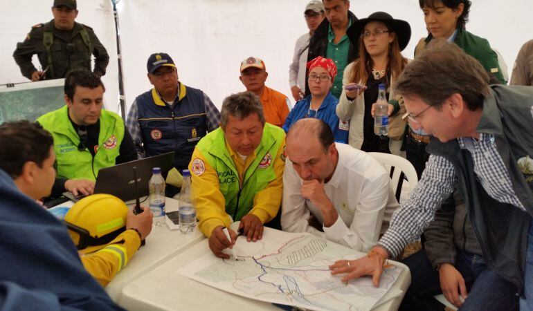 Ministro de Ambiente en Boyacá