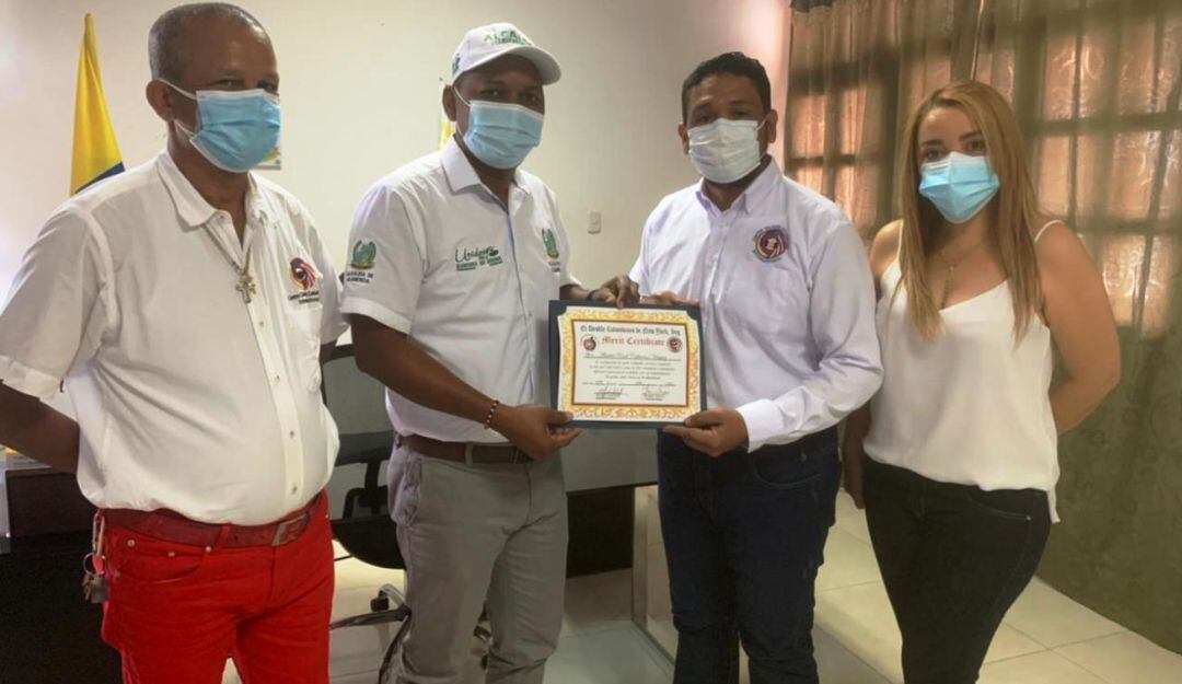 Centro Cultural Colombo de Nueva York exalta a Alcalde de Clemencia