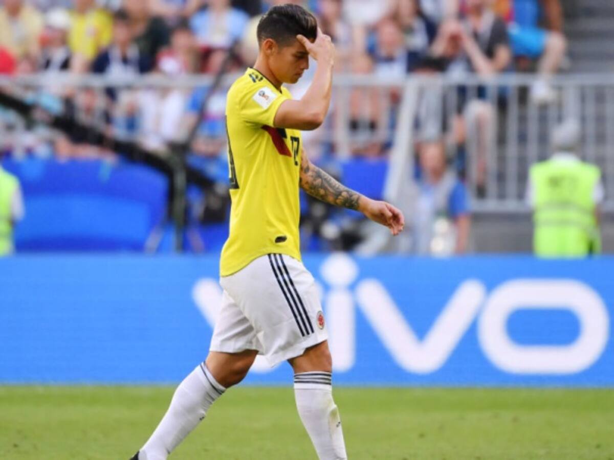 James llegó a Medellín tras confirmarse la lesión en su pierna derecha