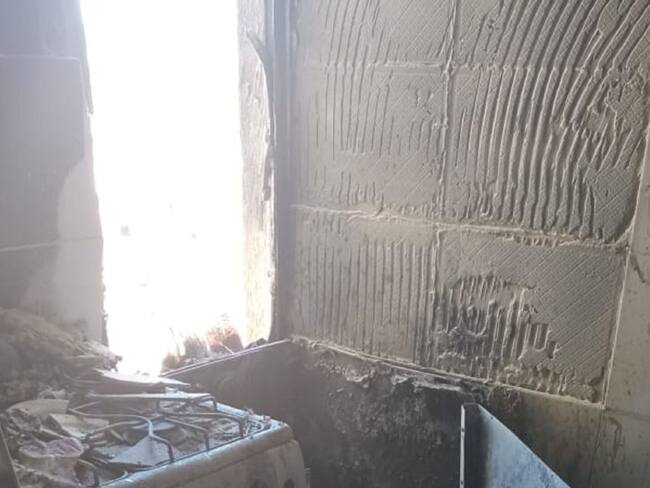 Incendio conjunto residencial Altagracia