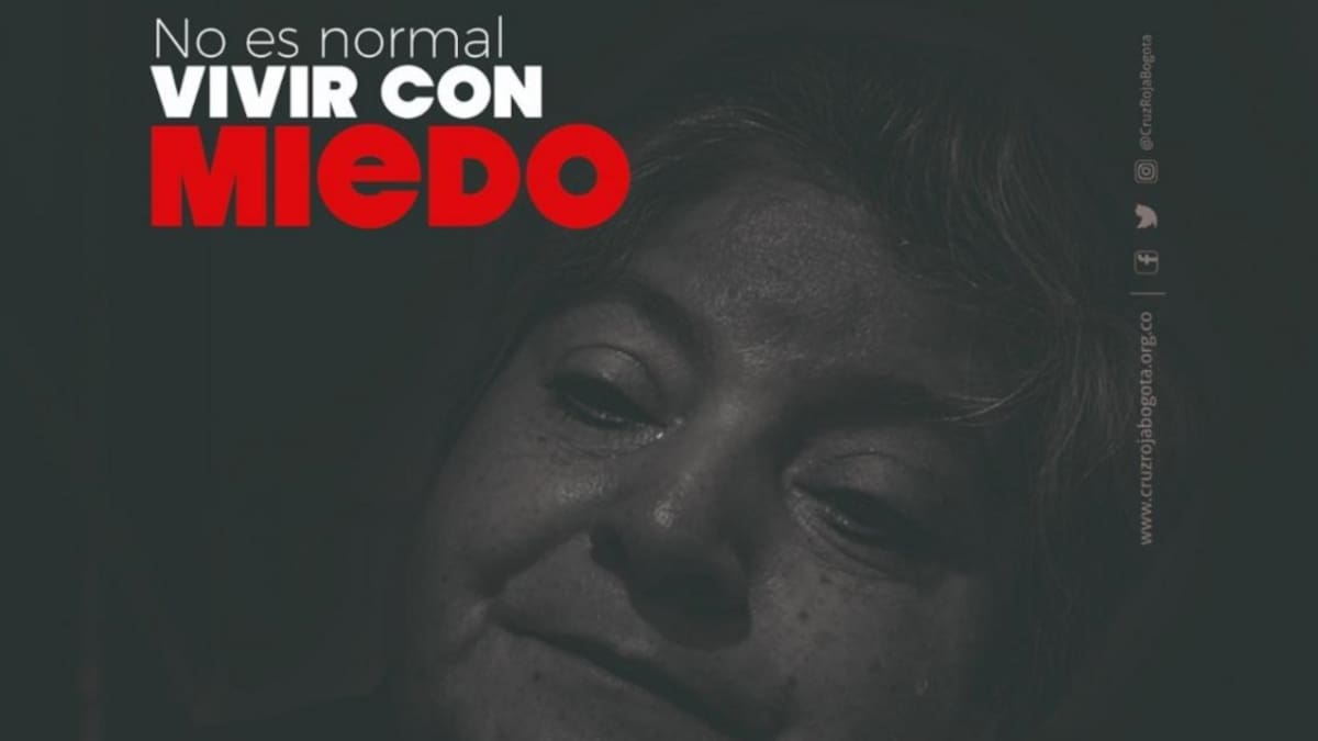 La Cruz Roja Cundinamarca y Bogotá lanza una campaña en contra de la violencia de género